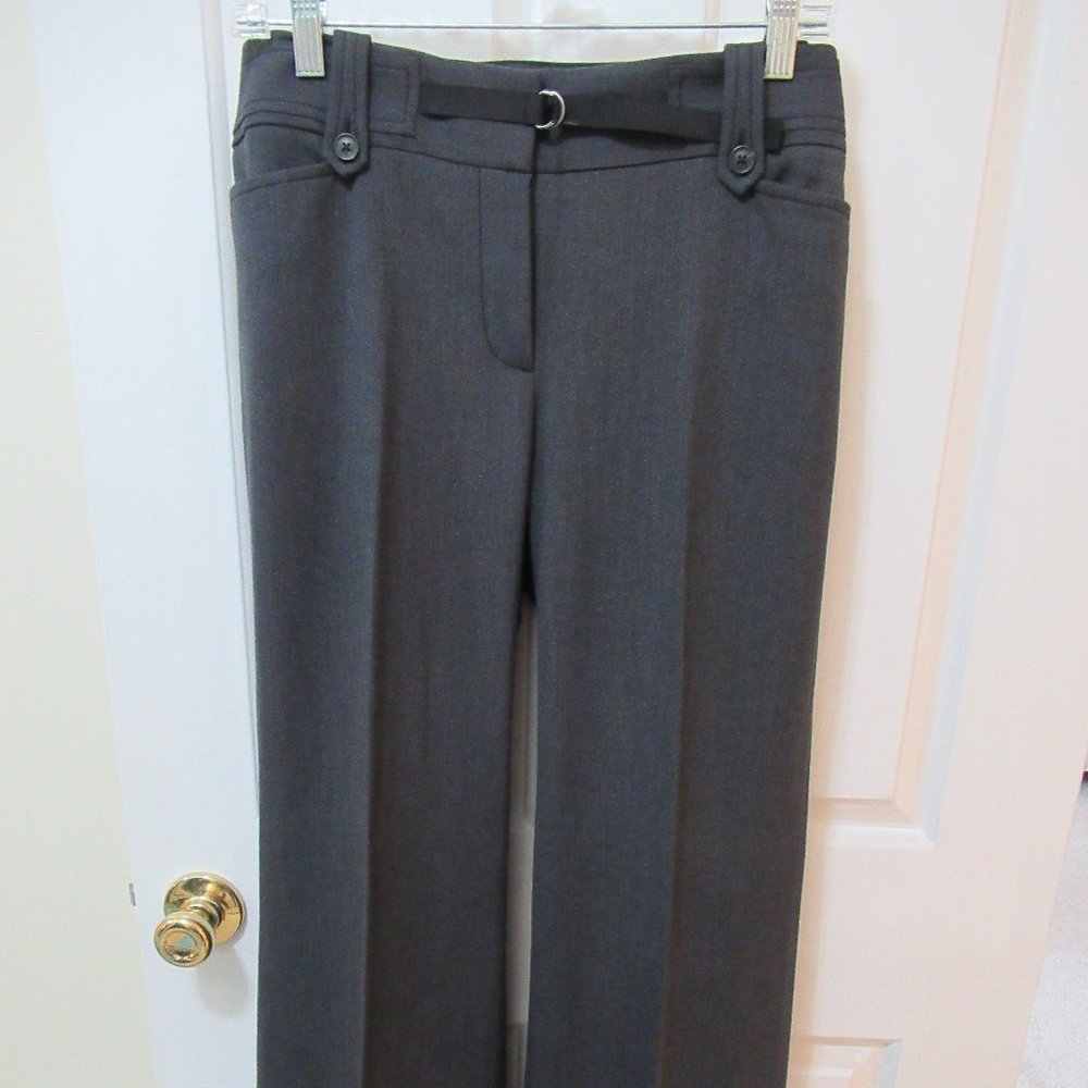 Ann Taylor LOFT dark grey slacks